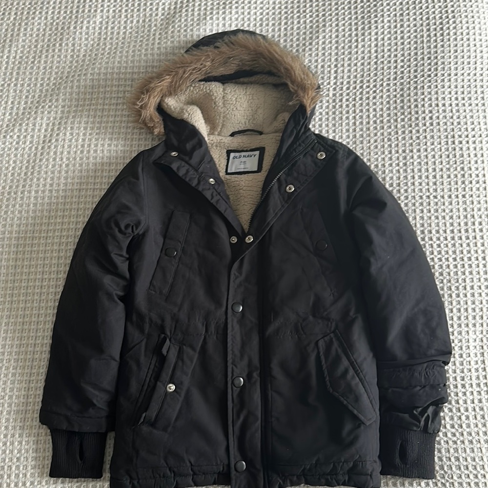 Old Navy Boys Lined Winter Coat